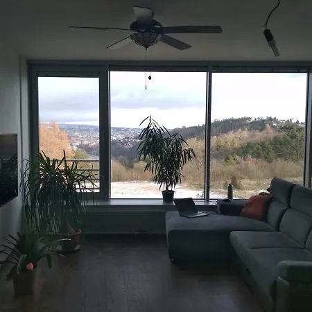 Luxury With Stunning View Of Right By Woods Apartment Brünn